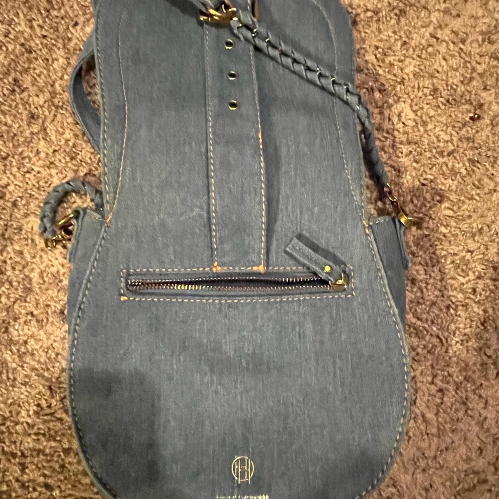 House of Harlow 1960 denim saddle crossbody - Picture 5 of 8